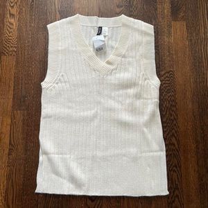 H&M Ribbed Sweater Vest
